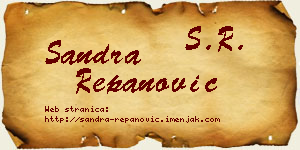 Sandra Repanović vizit kartica